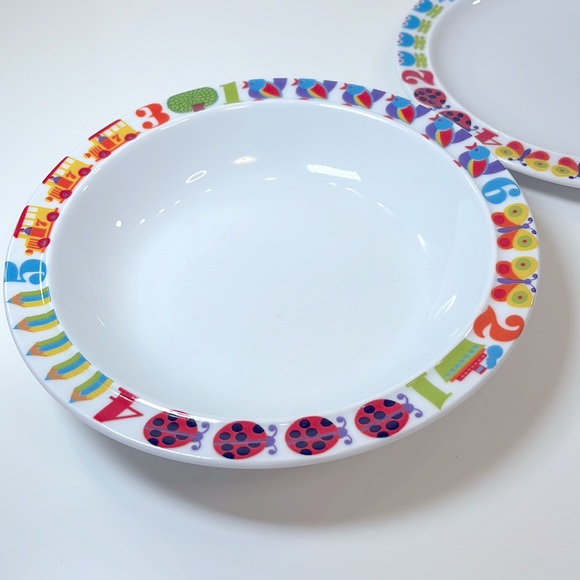 Thomas Germany Brigitte Extra Modell Children’s Tableware Counting Bowl & Plate - Picture 3 of 5